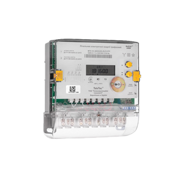 Multiphase power meter for direct connection